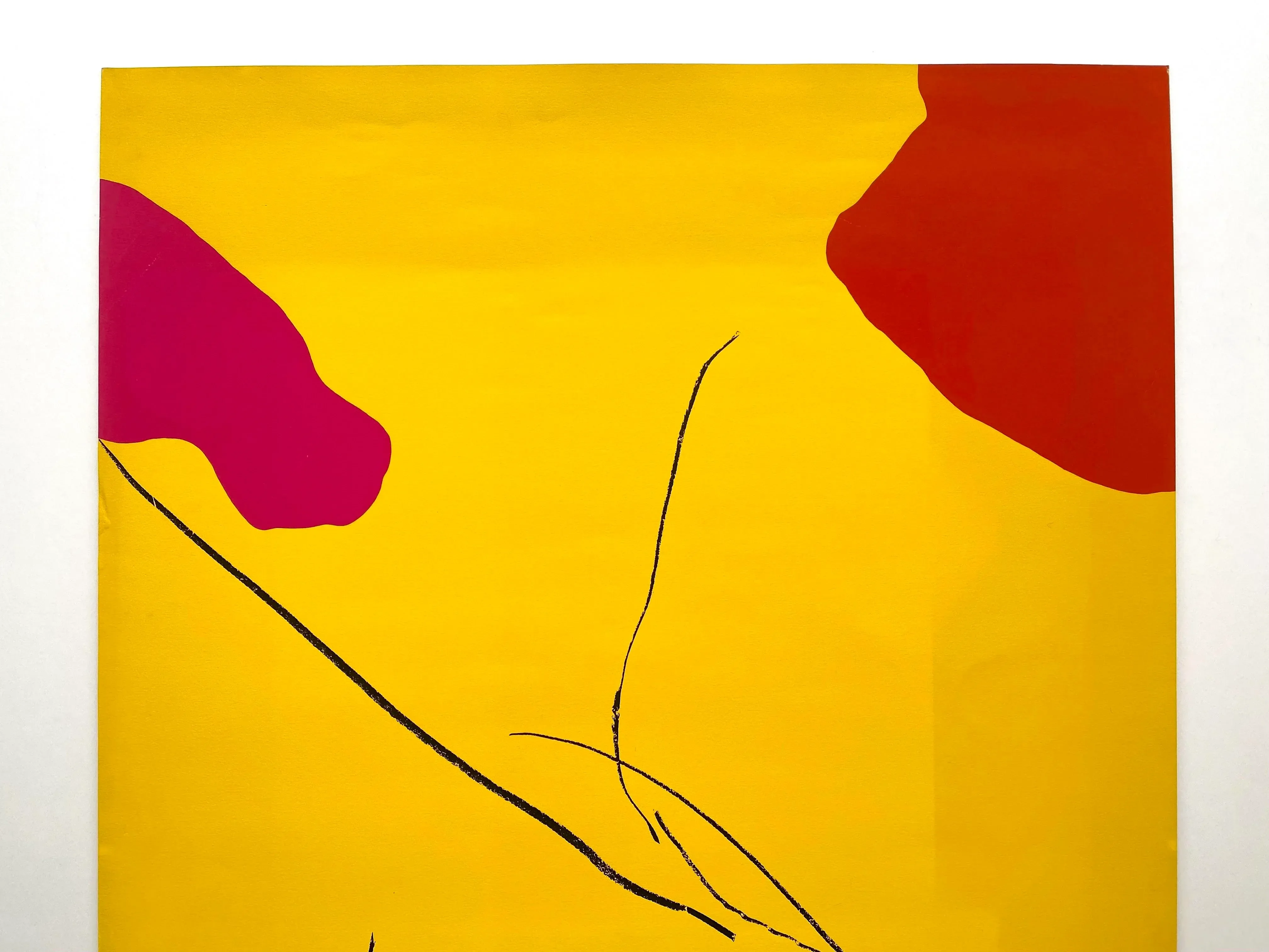 Helen Frankenthaler Vintage 1972 Modernist Limited Edtn Hand