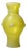 Murano Scavo Yellow Baluster Vase from Seguso Vetri Darte, 1960 For Sale
