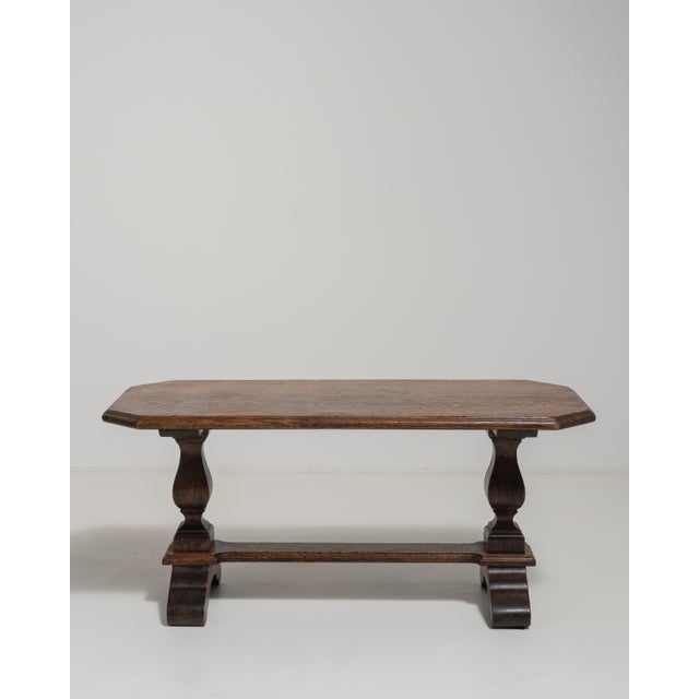 1970s 1970s Oak Refectory Coffee Table For Sale - Image 5 of 16