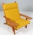 Hans j. Wegner lounge chair with loose cushions new upholstered with yellowhallingdal wool from kvadrat. Frame of oak....