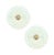 Beautiful pair of mid-century modern diamond glass wall lights/sconces designed by helena tynell for limburg (germany,...