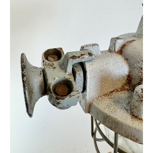 Industrial Grey Explosion Proof Lamp, 1980s For Sale - Image 11 of 18