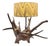 Monumental Teak Root Table Lamp in the Nakashima Organic Modern Style 36" For Sale