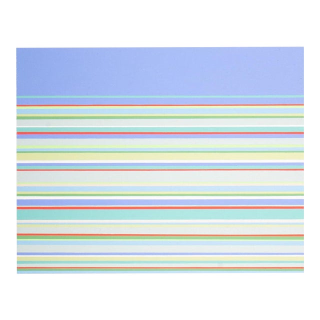 “Late Summer Sky Ii” Acrylic on Wood Panel Painting by Betsy Stirratt For Sale
