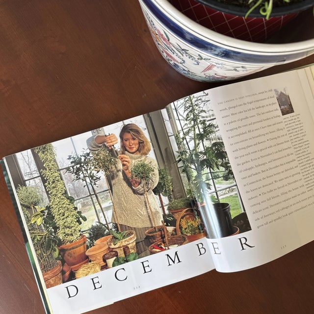 1991 Martha Stewart Gardening Book For Sale - Image 11 of 12