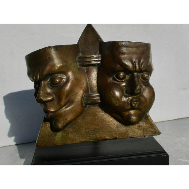 Metal Mascot Ornament Designed by Francois Bazin Circa 1915 For Sale - Image 7 of 7