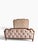 Dessin Fournir Dessin Fournir California King Tufted Burlwood Bed Bedframe For Sale - Image 4 of 5