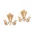 Bronze Mid 19th Century French Neoclassical Style Gilt Bronze Sconces - A Pair For Sale - Image 8 of 8