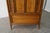 1960s Thomasville Mid-Century Modern Walnut & Cane Gentleman’s Chest / Highboy Dresser For Sale In Las Vegas - Image 6 of 12