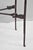 Late 20th Century Industrial Modern Giacometti Style Wrought Iron Side Table by Pottery Barn For Sale - Image 12 of 17