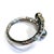 Metal Bochic “Orient” Sapphire, Topaz & South Sea Pearl Bangle Set White 18K & Silver For Sale - Image 7 of 12