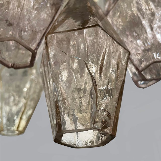 Mid-Century Modern Italian Pendant Light by Carlo Scarpa for Venini, 1960s For Sale - Image 12 of 14
