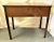 Wood 19th Century English Georgian 3-Drawer Lowboy Dressing Table For Sale - Image 7 of 13