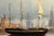 Blue Fine Pair of British School Paintings of London Along the Thames Circa 1835 For Sale - Image 8 of 17