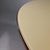 Wood Italian Round Table with Cream Glass Top by Osvaldo Borsani, 1950s For Sale - Image 7 of 9