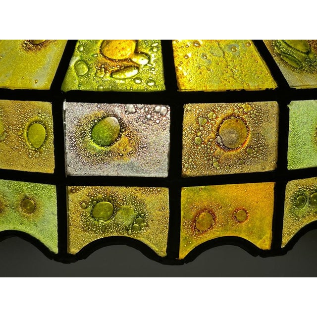 Brutalist Ceiling Lamp by Felipe Delfinger for Feders, 1970s For Sale - Image 12 of 17