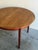 1960s Danish Teak Round Dining Table – Vintage Mid Century Modern Table 1960s For Sale - Image 5 of 9