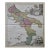 The Kingdom of Naples and Southern Italy: A Hand-Colored 18th Century Homann Map For Sale