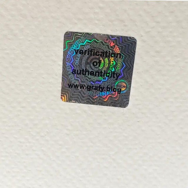 1980s 1986 Carnegie Museum of Art After Andy Warhol "Alexander the Great Blue With Beige" Lithograph For Sale - Image 5 of 7