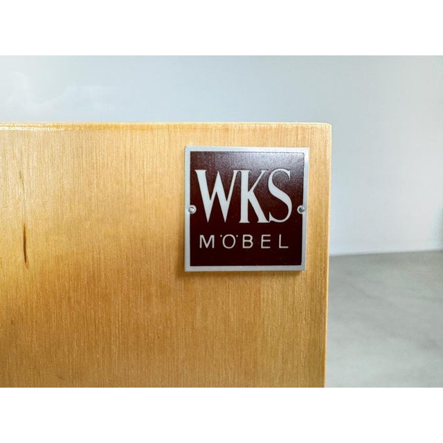 Brown Mid-Century WKS8 Chest of Drawers by Arno Lambrecht for WK Möbel For Sale - Image 8 of 9