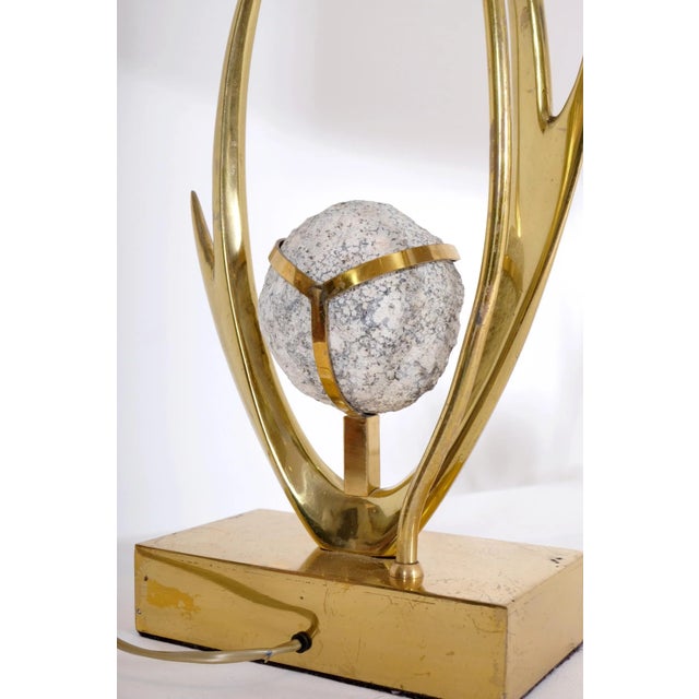 Sculptural Table Lamps by Willy Daro, 1970s, Set of 2 For Sale - Image 9 of 11