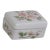 Andrea by Sadek Pink Blossom Porcelain Trinket Vanity Ring Box With Lid 4514b For Sale