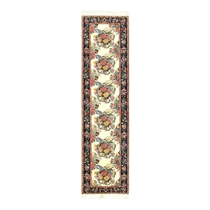 2020s Fine Hand Knotted Savonnerie Design Runner