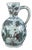 Polychrome Chinoiserie Wine Jug with Turned Body from Delft, 1680s For Sale