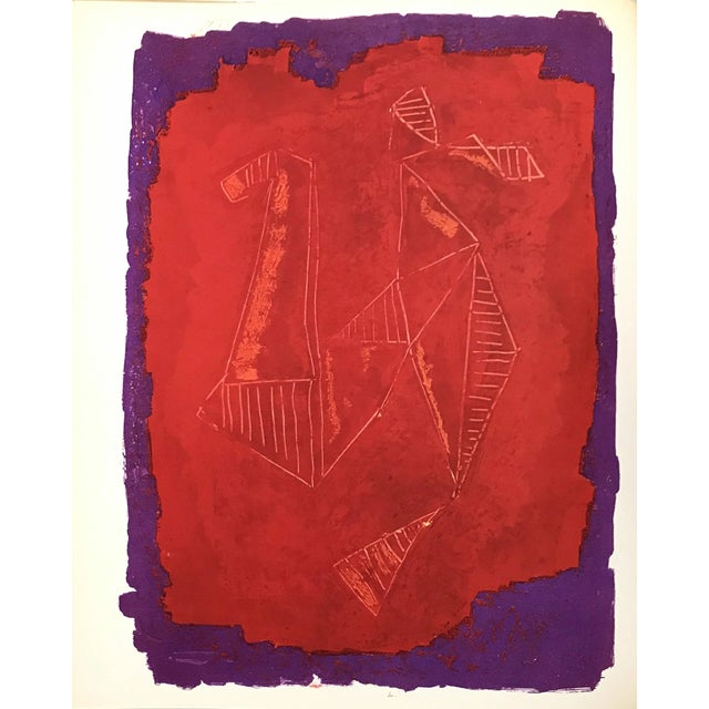 Contemporary 1960 Marino Marini 8 Free Composition For Sale - Image 3 of 3