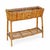 French Bamboo and Rattan Two-Tier Jardinière Planter, 1960s For Sale - Image 10 of 10