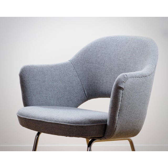 Conference Armchairs by Eero Saarinen for Knoll International, Set of 3 For Sale - Image 17 of 18