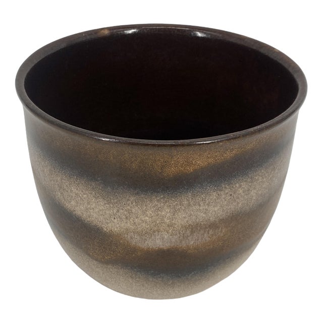 German Glazed Ceramic Pot from Scheurich, 1960s For Sale