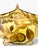 Late 19th Century Antique Zoomorphic Amber Glass Bowl With Three Fish and Enamel Decoration, Attributed to Auguste Jean, Moser Style C. 1880 For Sale - Image 5 of 14