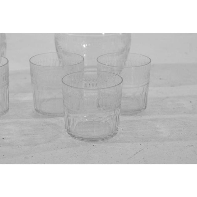 Swedish Glass Set, 1880s, Set of 8 For Sale - Image 3 of 9