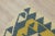 1960s Traditional Geometric Blue and Yellow Cappadocia Kilim Rug For Sale - Image 12 of 13