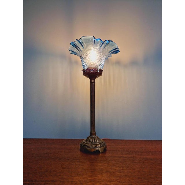Table Lamp in Gilded Bronze For Sale - Image 14 of 16