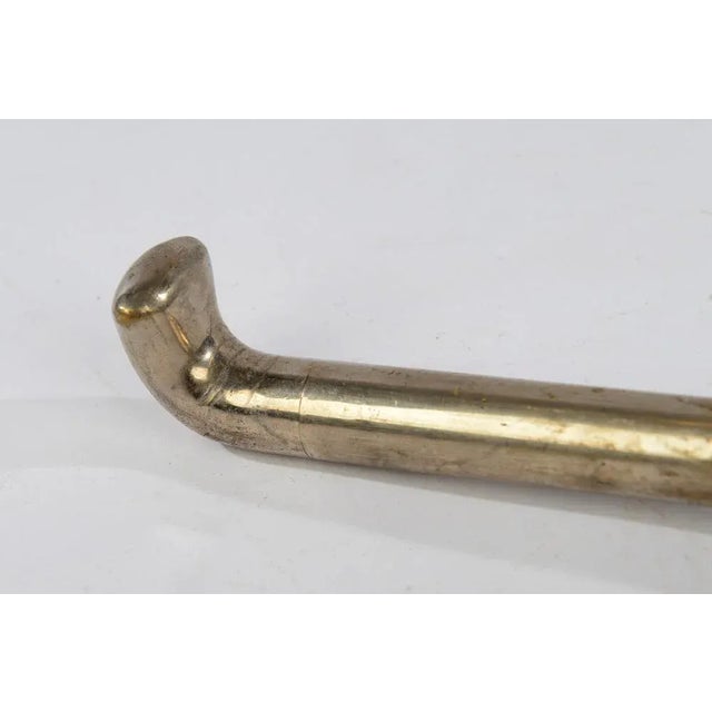 1920s Art Deco Nickel-Plated Rack Hanger, 1930s For Sale - Image 5 of 8