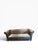 1990s Ralph Lauren Vintage Brompton Distressed Leather Sofa, English Cowhide & Custom Wool Cushions Cushions For Sale In Boston - Image 6 of 14