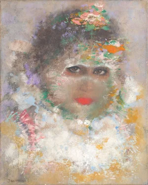 'Young Arabian Woman' by Jan Hoowij, Circa 1960