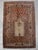 Textile Vintage Hand-Knotted Turkish Rug Prayer Rug Super Fine Wool Rug Wall Decor Religious Tapestry 3x5 Ft Approx For Sale - Image 7 of 18