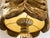 Vintage Italian Gold Draped Swag Lamps - a Pair For Sale In Los Angeles - Image 6 of 7