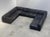 Remarks: Large mid century modular sofa / daybed by De Sede, model DS 76, Switzerland 1970s. Eight elements upholstered...