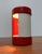 Mid-Century Modern Italian Space Age Red Model Laura Table Lamps by Olaf Von Bohr and Diego Valenti for Valenti Luce Milano, 1960s, Set of 2 For Sale - Image 15 of 18