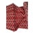 Quadrille Red Brighton Reverse 300426f Fabric Gorgeous 5 Yards For Sale