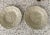 English Pair of Elegant Vintage Celadon Sage Leaf Pattern Dinner Plates, 9” Dia. For Sale - Image 3 of 7
