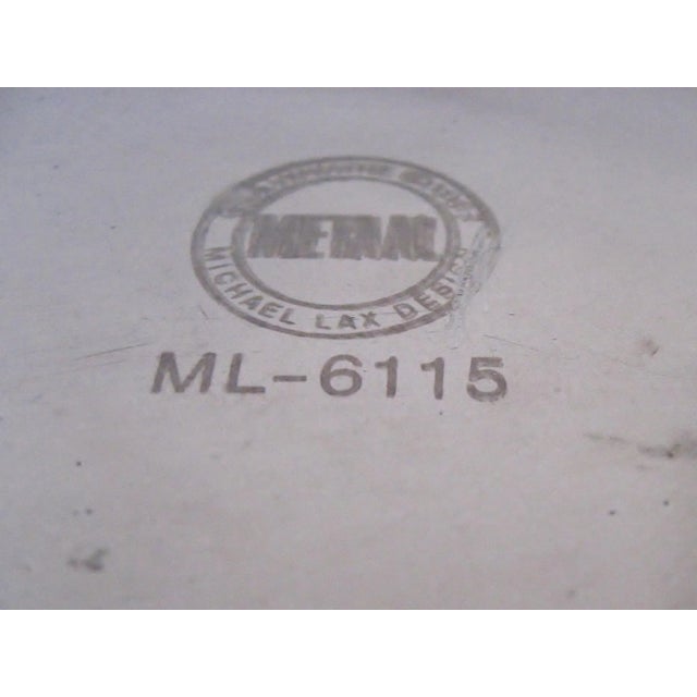 Metal Michael Lax for Metaal Large Bowl For Sale - Image 7 of 7
