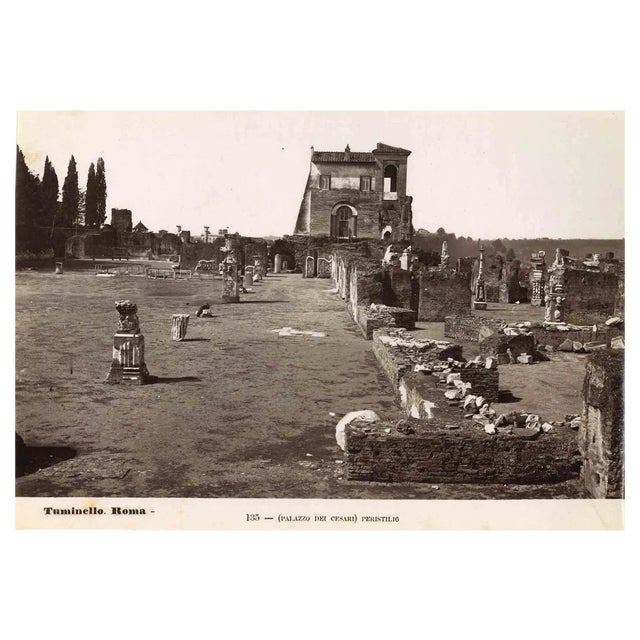 Ludovico Tumellello, Palazzo dei Cesari, Vintage Photograph, Early 20th Century For Sale