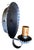 1930s Tin With Pewter Wash Sconces With Great Scalloped Edges, Circa 1930, Set 3 For Sale - Image 5 of 6