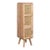 Shia Tall Cane Accent Cabinet For Sale In Los Angeles - Image 6 of 6