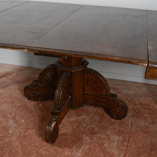 Extendable Table in Wood For Sale - Image 3 of 9